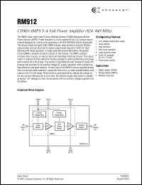 Click here to download RM912 Datasheet