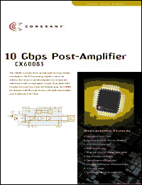 Click here to download CX260083 Datasheet