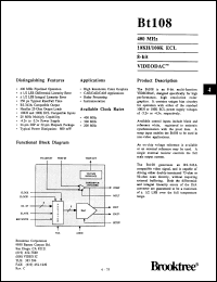 Click here to download BT108BC200 Datasheet