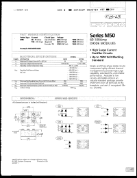 Click here to download M50100CC1200 Datasheet