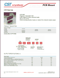 Click here to download CX240A5-B Datasheet