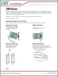 Click here to download CKRA6030E-10 Datasheet