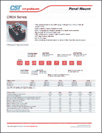 Click here to download CWD24125EPS Datasheet