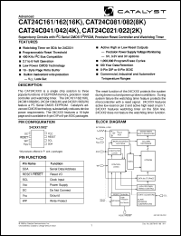 Click here to download CAT24C081JA-30TE13 Datasheet