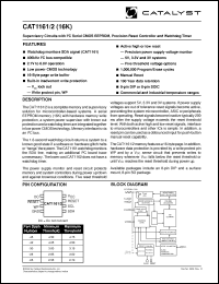 Click here to download CAT1162JI-28TE13 Datasheet