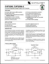 Click here to download CAT3200 Datasheet