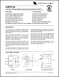 Click here to download CAT5116RITSSOP Datasheet