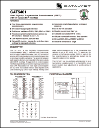 Click here to download CAT5401WI-50-TE13 Datasheet