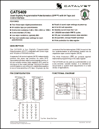 Click here to download CAT5409UI-10-TE13 Datasheet