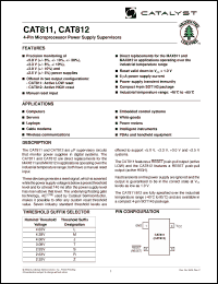 Click here to download CAT811T Datasheet