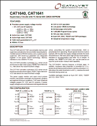 Click here to download CAT1640WI-30SOIC Datasheet