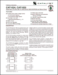 Click here to download CAT1024YE-28TE13 Datasheet