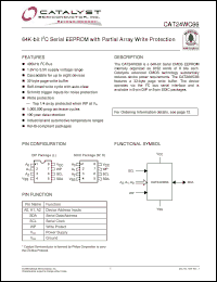 Click here to download CAT24WC6633WE-1.8-GT3C Datasheet