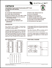 Click here to download CAT5269Y-25TE13 Datasheet