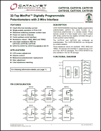 Click here to download CAT5118TBI-10GT3 Datasheet
