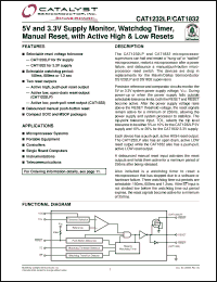 Click here to download CAT1232LPWT3 Datasheet