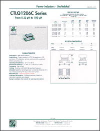 Click here to download CTLQ1206C-100K Datasheet