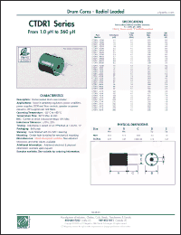 Click here to download CTDR1-120K Datasheet