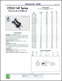 Click here to download CTCH114F-103L Datasheet