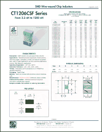 Click here to download CT1206CSF-R33K Datasheet