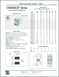 Click here to download CT0805CSF-680J Datasheet