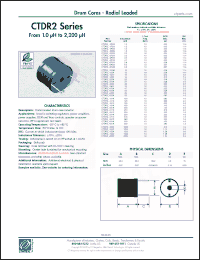 Click here to download CTDR2-151K Datasheet