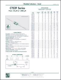 Click here to download CTS2F-331K Datasheet