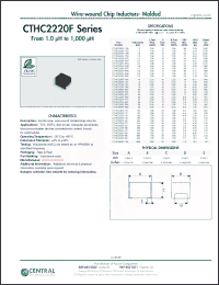 Click here to download CTHC2220F-681J Datasheet