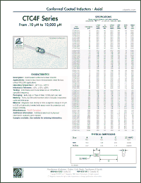 Click here to download CTC4F-821M Datasheet