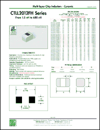 Click here to download CTLL2012-FHR39K Datasheet