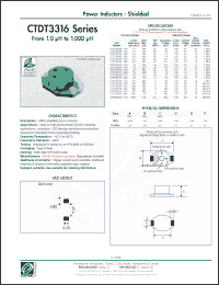 Click here to download CTDT3316P-472 Datasheet