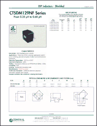 Click here to download CTSDM129NF-R60M Datasheet