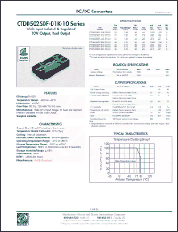 Click here to download CTDD5025DF-4815-D1K-10 Datasheet