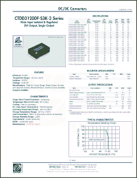 Click here to download CTDD3120DF-0509-S3K-3 Datasheet