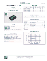 Click here to download CTDD3220DF-2412-D1.5K-3W Datasheet
