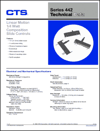 Click here to download 442BA2WBDC Datasheet