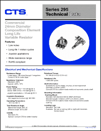 Click here to download 295S320R103B12 Datasheet