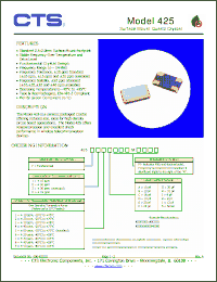 Click here to download 425F11KM Datasheet