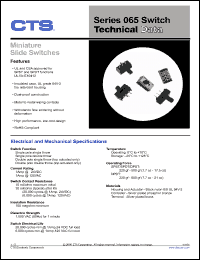 Click here to download 065SSPDTC Datasheet