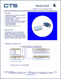 Click here to download 632N3C Datasheet