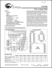 Click here to download CY7C199L-12ZI Datasheet