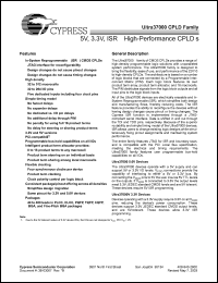 Click here to download CY37384P208-83NC Datasheet