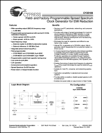 Click here to download CY25100ZXC-XXXW Datasheet