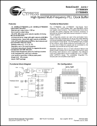 Click here to download CY7B9930V-2AI Datasheet