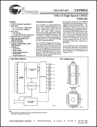 Click here to download CY27H512-45 Datasheet