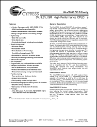 Click here to download CY37384V Datasheet