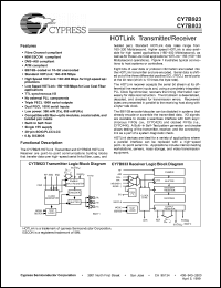 Click here to download CY7B933-LMB Datasheet