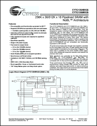 Click here to download CY7C1356BV25-200 Datasheet