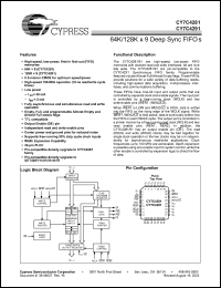 Click here to download CY7C4291-10JI Datasheet