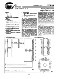 Click here to download CY7B211-25JC Datasheet